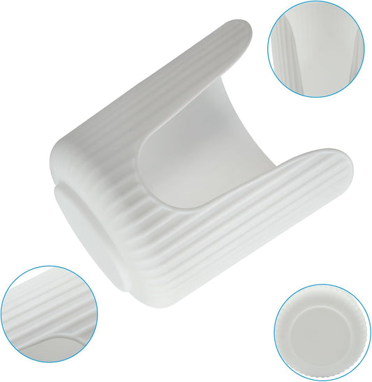 Plastic Bathroom Cup Dispenser, White