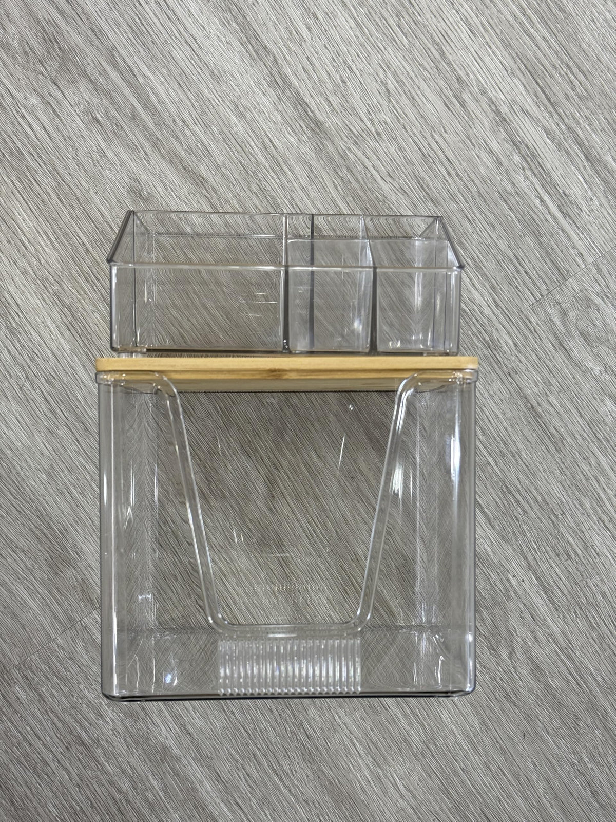 SPOSPO 2 in 1 Disposable Facial Towel Holder and Cosmetic Organizer
