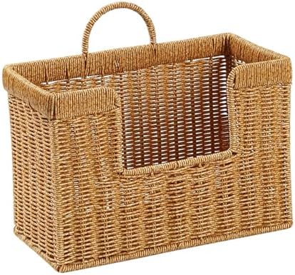Handwoven Hanging Storage Basket for Bathroom Storage,Small