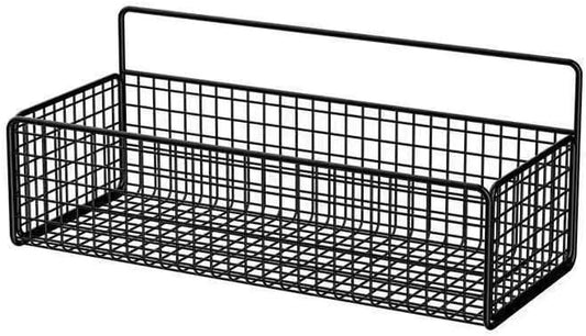Wall-Mounted Storage Basket, 1-Tier Wire