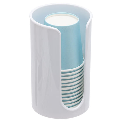 Bathroom Cup Dispenser, 3oz-5oz Small Disposable Paper Cups Holder Clear