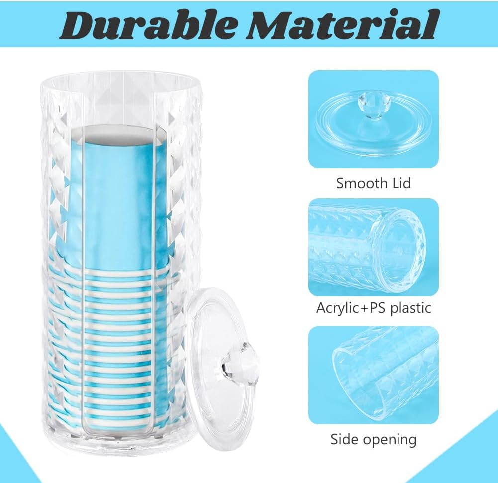 Bathroom Cup Dispenser, Mouthwash Cup Holder for 3oz Disposable Paper Cups