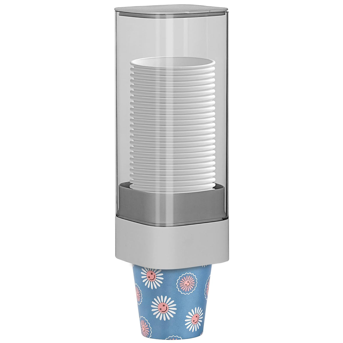 Cup Dispenser, Pull Type Wall Mount Cup Holder for Water Cooler