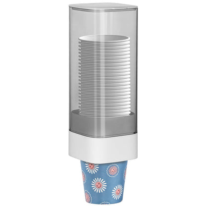 Cup Dispenser, Pull Type Wall Mount Cup Holder for Water Cooler