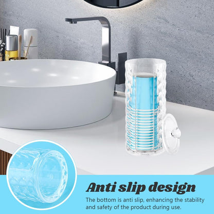 Bathroom Cup Dispenser, Mouthwash Cup Holder for 3oz Disposable Paper Cups