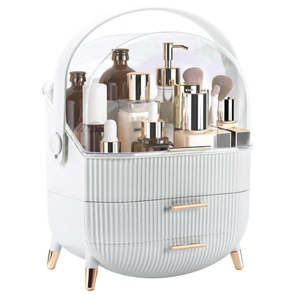 Makeup Organizer Countertop, Large Capacity Skincare Organizer for Vanity
