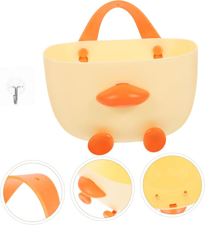 MAGICLULU 1pcs Bathroom Sundries Basket Wall Baskets for Kitchen Hanging Storage Organizer Wall-mounted Fruit Vegetable Modern Design