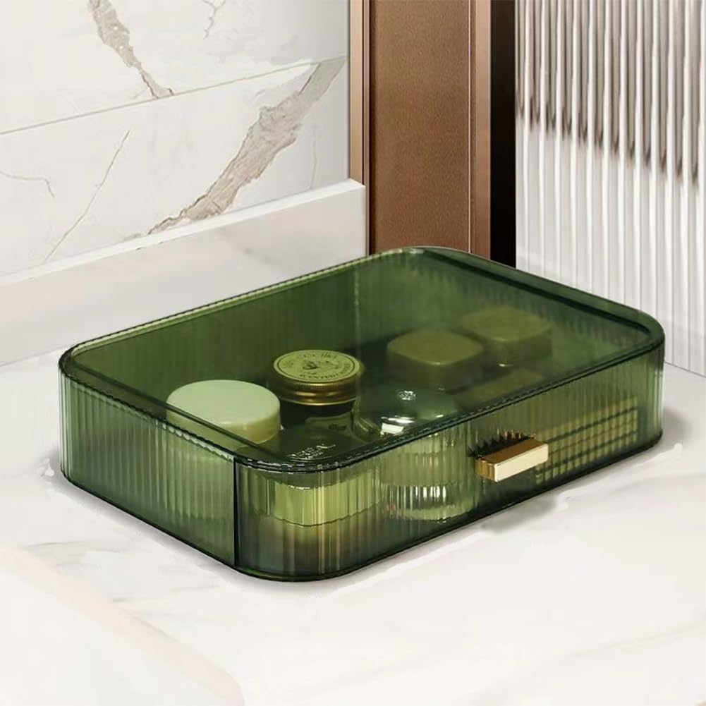 Makeup Organizer with Stackable Drawers, Bathroom Counter Organizer.