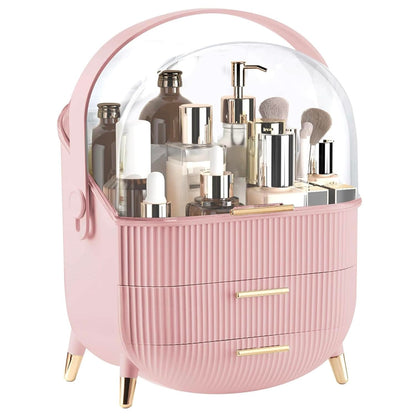 Makeup Organizer Countertop, Large Capacity Skincare Organizer for Vanity