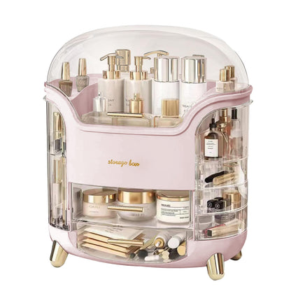 Omeily Makeup Organizer Countertop Vanity Cosmetic Skincares Organizer