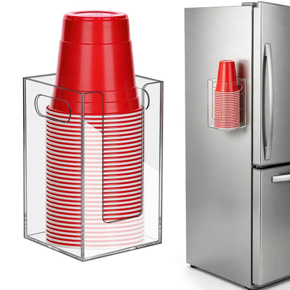 Bathroom Cup Dispenser, Wall Mount Cups Holder Fit 3oz Cups
