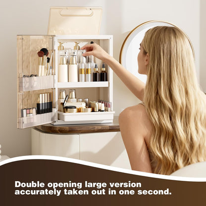 AERCI Makeup Organizer, Beige