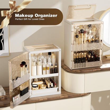 AERCI Makeup Organizer, Beige