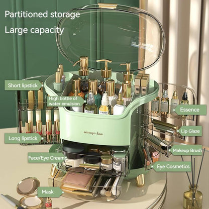 Omeily Makeup Organizer Countertop Vanity Cosmetic Skincares Organizer