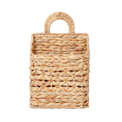 2-Tier Hanging Wall Basket, Water Hyacinth Over Door Storage